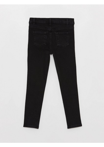 Lcw Kids Siyah Skinny Fit Kız Çocuk Jean Pantolon indirimleri