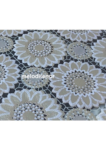 Şeffaf Kaplama Ayçiçeği Desen Silikonlu Kaymaz Lüks Pvc Muşamba Masa Örtüsü modelleri