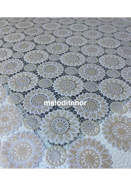 Şeffaf Kaplama Ayçiçeği Desen Silikonlu Kaymaz Lüks Pvc Muşamba Masa Örtüsü fırsatları