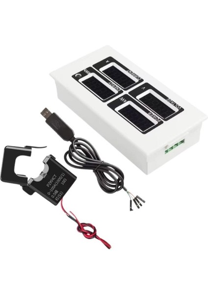 PZEM-004 100A Ac Dijital Güç Monitörü + Ayrılabilir Ct + USB