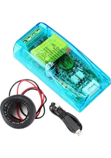 PZEM-004T 100A Tek Fazlı Ac Güç Iletişim Modülü + Bobin Ct + USB