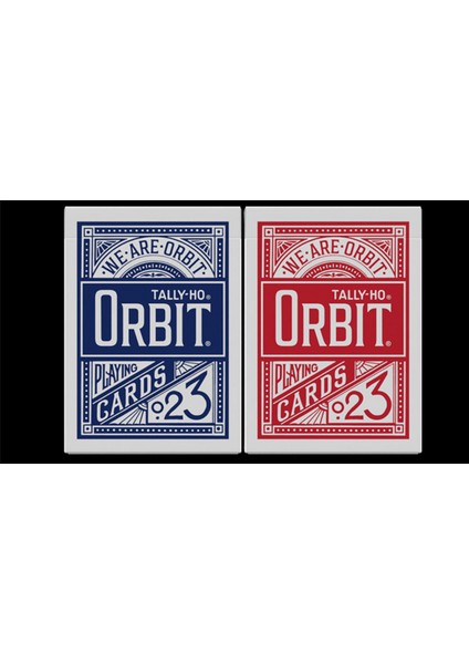 Orbit Tally-Ho Circle Back Red Oyun Kartları