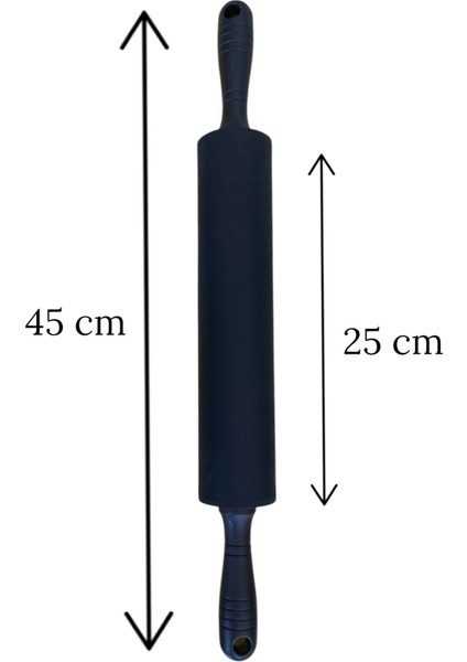 Plastik Saplı Silikon Gövdeli Merdane-Büyük Boy (45 x 5,5 x 25 Cm) fiyatları