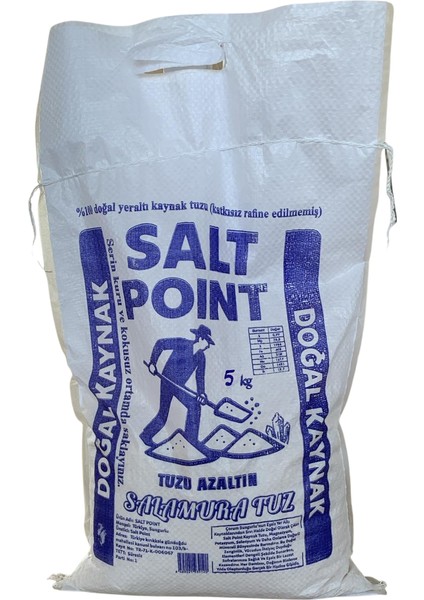 5 kg Doğal Kaynak Salamura Tuzu(Salça, Turşu ,peyni, Vb)Sungurlu