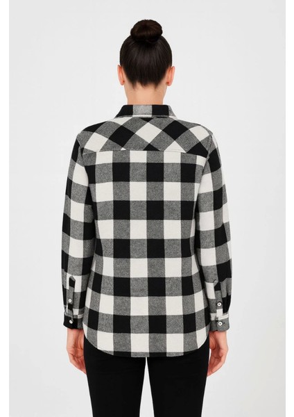 Soonaksesuar Uzun Kollu Oduncu Gömlek - Siyah modelleri