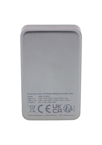 9992 Premium Powerbank Clear 3.0 PD20W 10.000MAH Manyetik Kablosuz Hızlı Şarj indirimleri