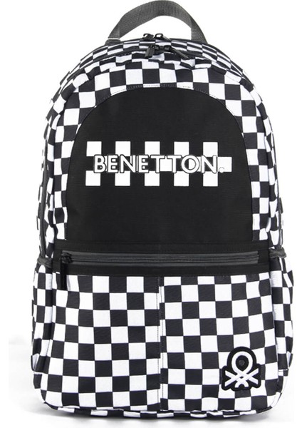 Unıted Colors Of Benetton. Çift Bölmeli Ilkokul Çantası 03780