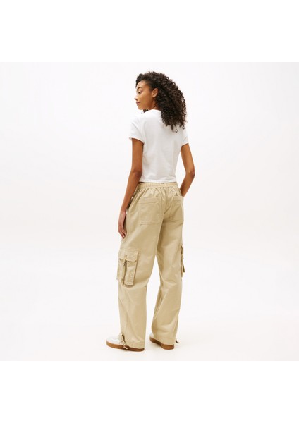 Loose Cargo Kadın Krem Pantolon.rbv modelleri