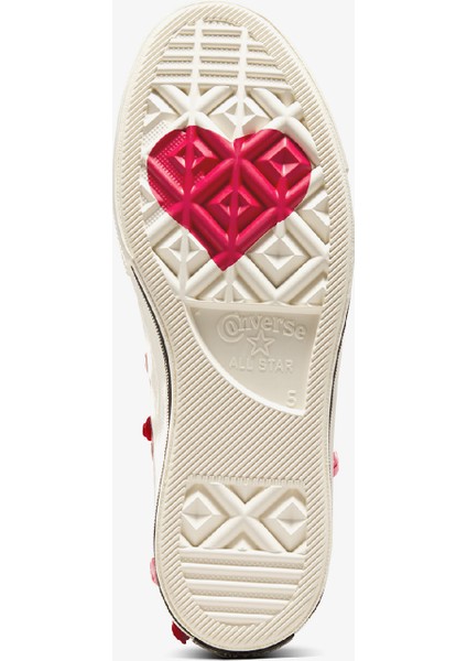 Chuck 70 Valentine's Day Unisex Pembe Sneaker.651 indirimleri