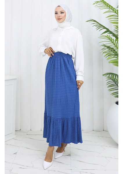 Beli Lastikli Etek 2127-05 Indigo fiyatları