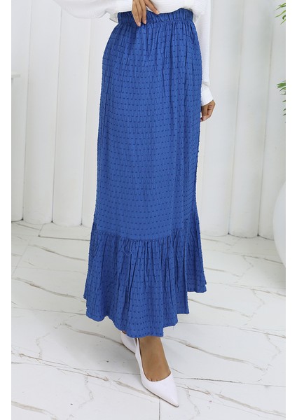 Beli Lastikli Etek 2127-05 Indigo modelleri