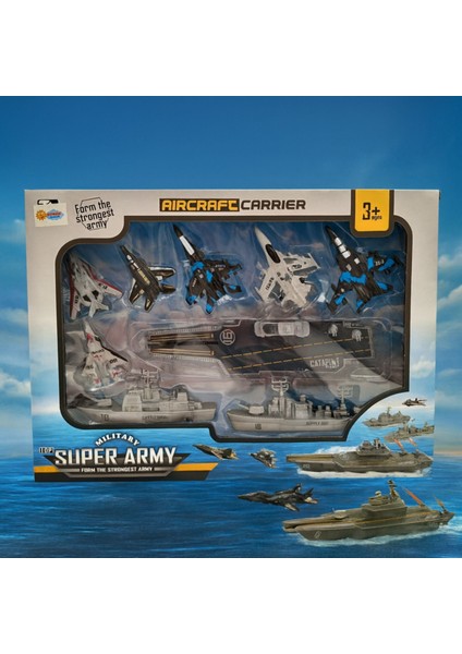 Super Army – Oyuncak Fırlatmalı Uçak Gemisi Seti fiyatları