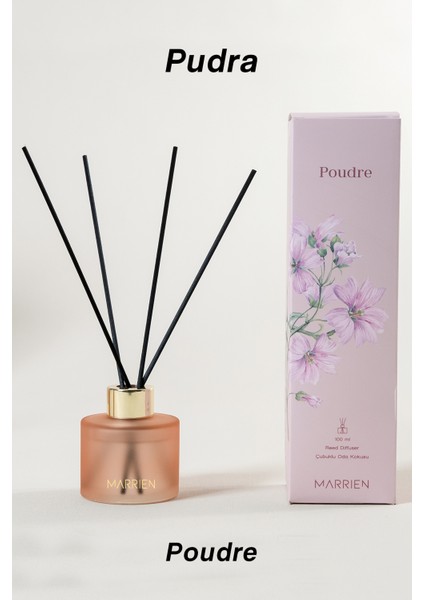 Pudra Çubuklu Oda Kokusu 100 Ml