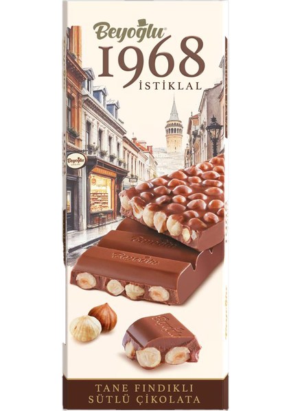 Beyoğlu 1968 Istiklal Tane Fındıklı Çikolata 175 Gr. indirimleri