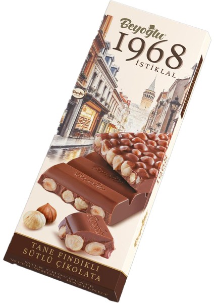 Beyoğlu 1968 Istiklal Tane Fındıklı Çikolata 175 Gr.
