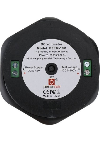 PZEM-019V Dc 0-300V Dijital Voltmetre fiyatları