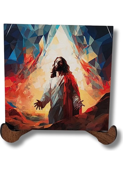 Isa'nın Yükselişi Ahşap Dekor