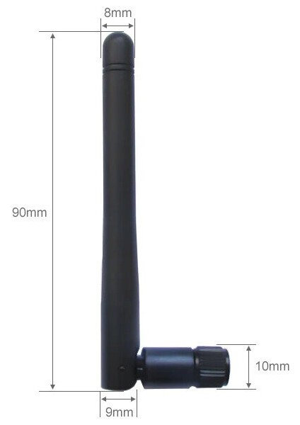 2.4g 2db Wıfı 110MM 90 Derece Ayarlanabilir Sma Erkek Anten fiyatları