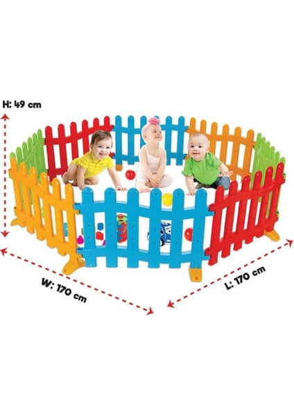 Handy Çit Park Bahçe Oyun Alanı 8 Adet