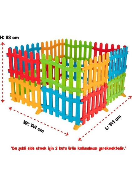 Handy Çit Park Bahçe Oyun Alanı 8 Adet fırsatları