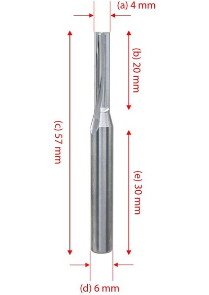 5532 Düz Kesim Karbürü 4 mm (Sap: 6mm) fiyatları