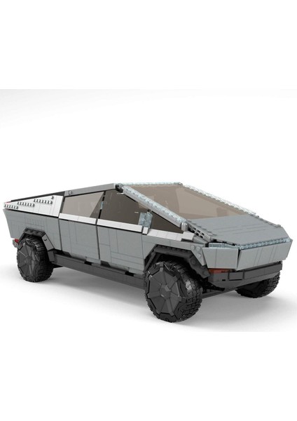 Tesla Araç Yapım Oyuncağı, 3283 Parça ve Aksesuarlarla Cybertruck Toplama Kamyonu fiyatları