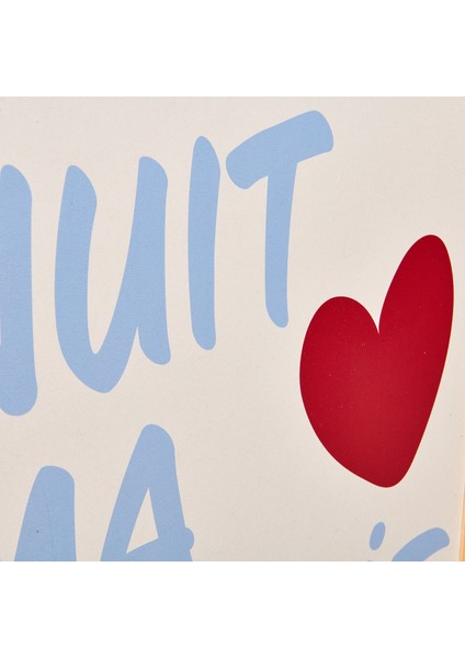 Deco Bold Hearts Duvar Panosu - Mavi - 40X60 cm modelleri