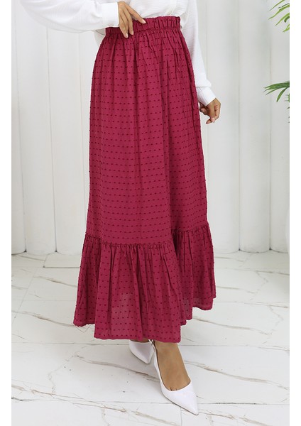 Beli Lastikli Etek 2127-02 Fuşya fırsatları