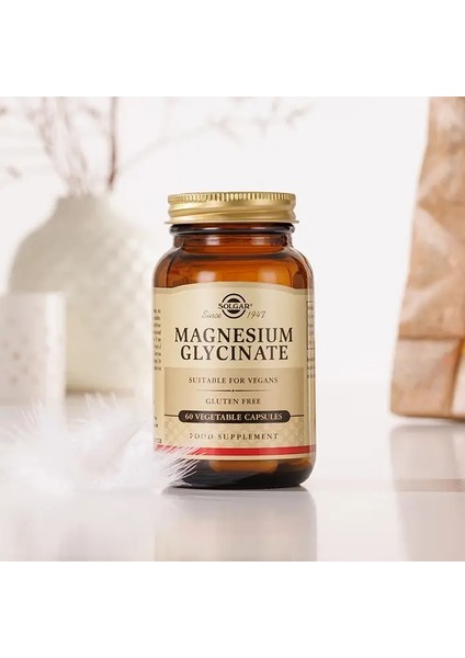 Magnesium Glycinate 60 Kapsül 2 Adet fırsatları