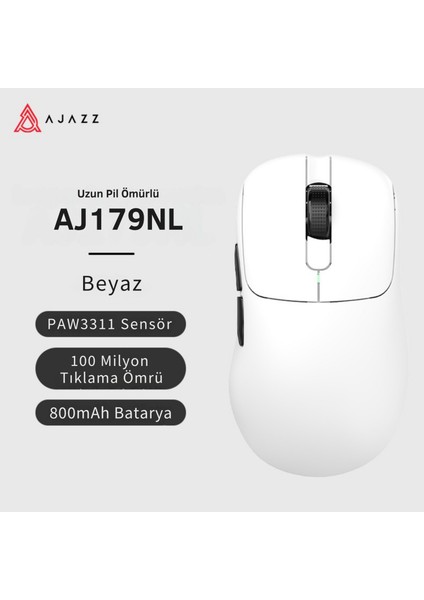 AJ179 Nl 3 Modlu Gamer Mouse + Leaven K550 Blue Switch Mekanik Klavye Gamer Seti fiyatları