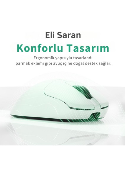 AJ179 Nl 3 Modlu Gamer Mouse + Leaven K550 Blue Switch Mekanik Klavye Gamer Seti fırsatları