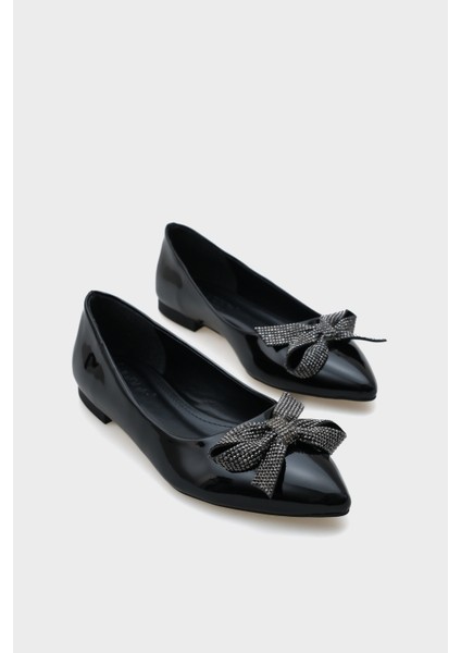 Sivri Burunlu Fiyonklu Taşlı Kadın Babet fiyatları