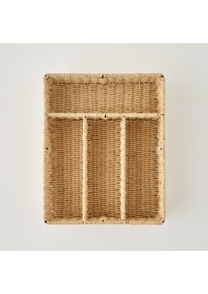 Naturella Çatal Kaşık Tepsisi Naturel (28X34X7 Cm)