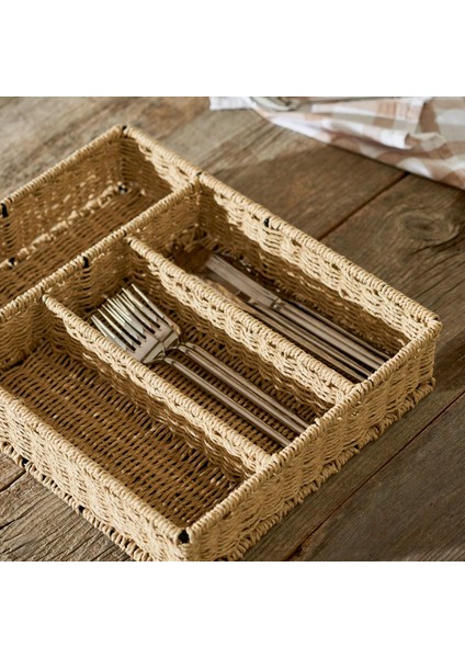 Naturella Çatal Kaşık Tepsisi Naturel (28X34X7 Cm) indirimleri