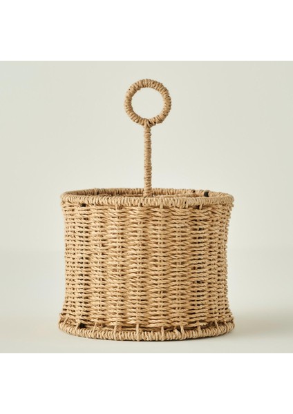 Naturella Bölmeli Dik Kaşıklık Naturel (18X13X27 Cm)