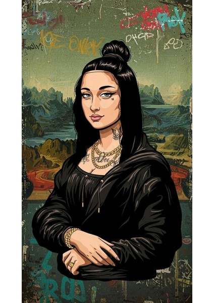 Mona Lisa Ev Duvar Salon Güzelli̇k Salonu Ofi̇s Dükkan Dekarasyon Kanvas Tablo fiyatları