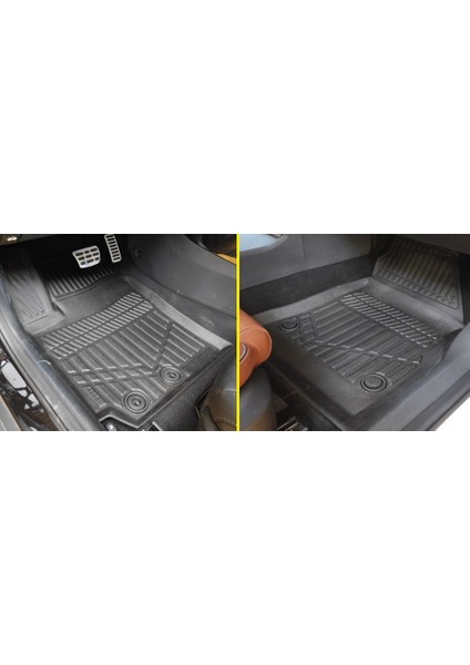 Renault Kangoo Panelvan 3D Maxi Havuzlu Paspas, 2024-