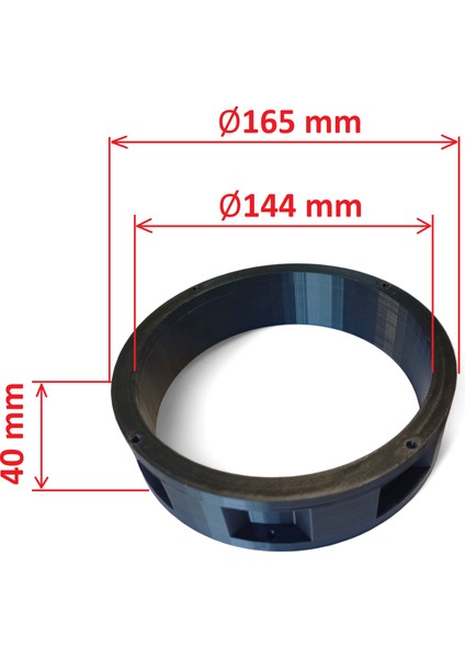 Volkswagen Polo Pioneer Hoparlör Montaj Adaptörü 165mm - 2 Adet fırsatları
