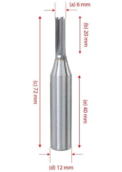 5535 Turbo Elmas Düz Kesim Karbürü 6mm Z3 (SAP:12MM) fiyatları