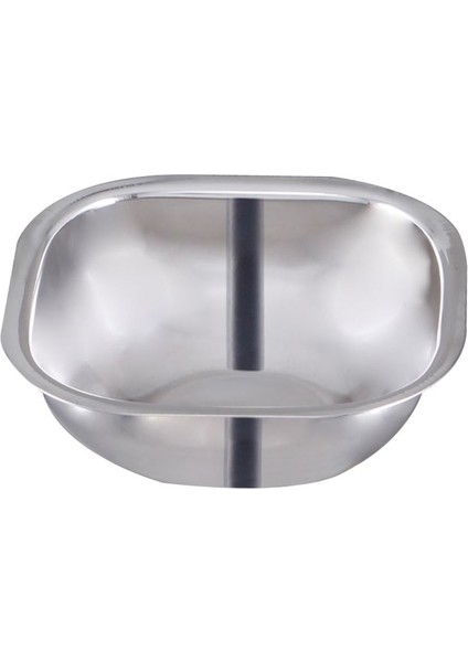 Özbir Çelik Kare Minyon Kase 10 x 3 cm 304 Kalite Paslanmaz Çelik 1 Adet