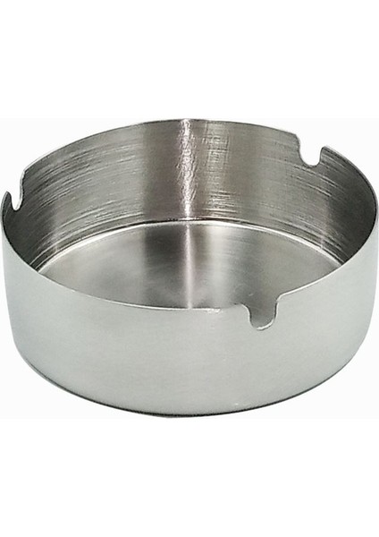 Özbir Çelik Bahçe Tipi Küllük 8 cm 304 Kalite Paslanmaz Çelik 3 Adet