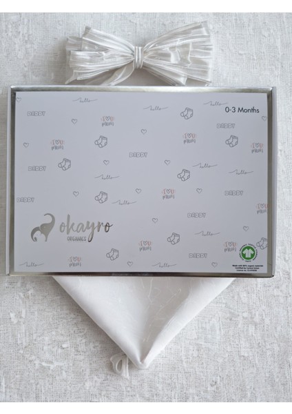 OKAYRO Organic %100 Organik Pamuk Havlu Örgü Bebek Çorap Seti | Hediye Kutulu Yenidoğan 6’lı | Baby Shower fiyatları
