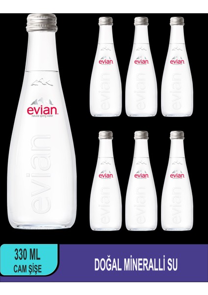 Su Natural Mineral Water Glass 330ML *6 Adet
