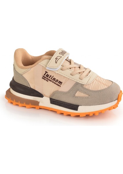 Unisex Çocuk Lastikli ve Cırtlı Rahat Orthopedic Sneaker Spor Ayakkabı