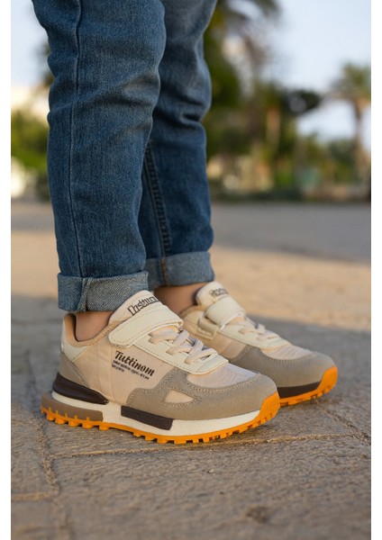 Unisex Çocuk Lastikli ve Cırtlı Rahat Orthopedic Sneaker Spor Ayakkabı fiyatları