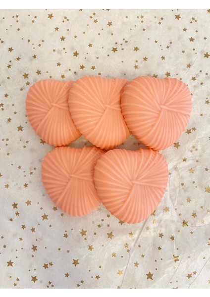 Kalp Sabunlar Kese İçinde 5 Adet