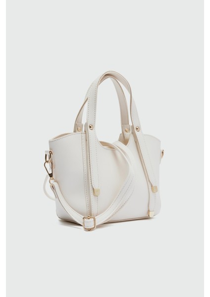 Pureline El ve Çapraz Çanta Krem fiyatları