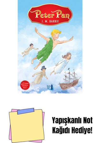 Peter Pan + Yapışkanlı Not Kağıdı