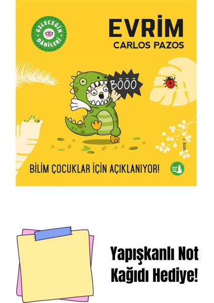 Geleceğin Dâhileri - Evrim + Yapışkanlı Not Kağıdı