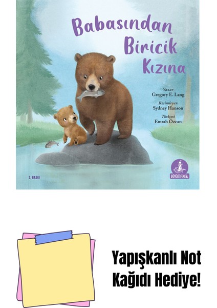 Babasından Biricik Kızına + Yapışkanlı Not Kağıdı